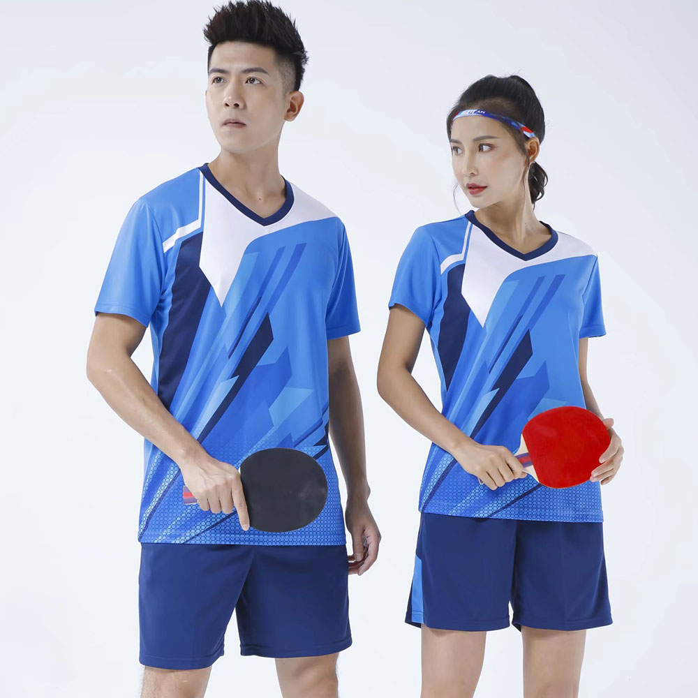 Table Tennis Uniform - Set Jersey tenis meja pria dan