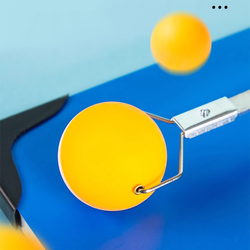Table Tennis Practice - Pelatih Tenis Meja Latihan Menarik Bola