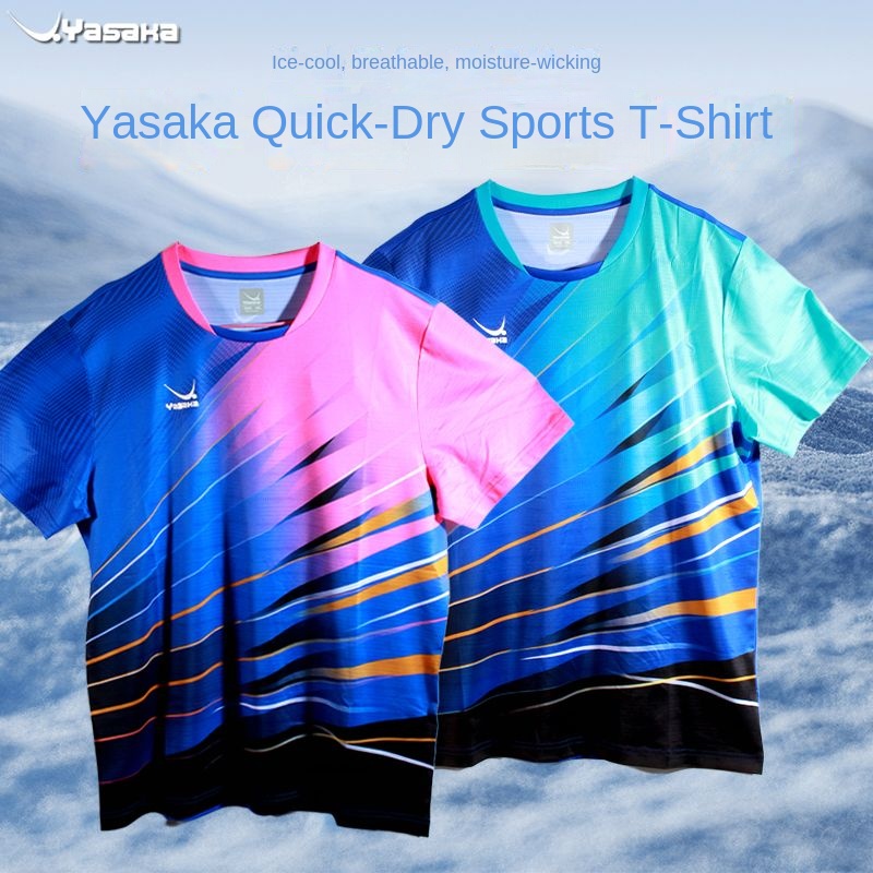 Table Tennis Uniform - YASAKA seragam olahraga kompetisi latihan tenis
