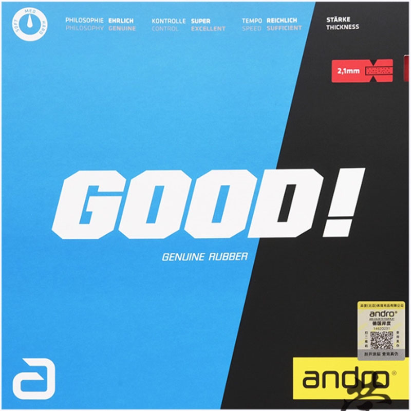 Table Tennis Games - Andro GOOD Karet Tenis Meja Tidak