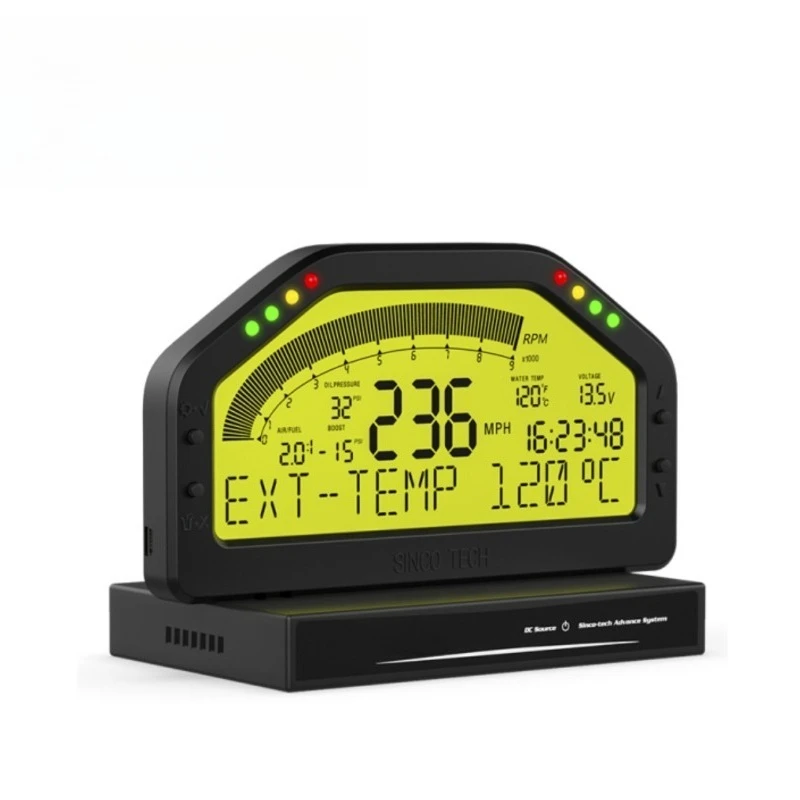 Rubber Booster Speed - Dashboard Balap 12V Universal Multifungsi In-One