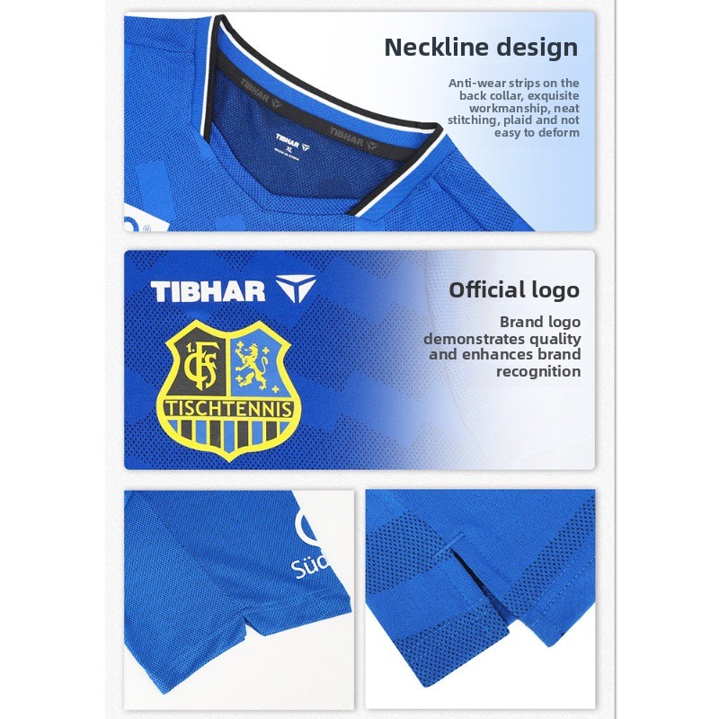 Pakaian olahraga tenis meja TI - Table Tennis Uniform ulasan dan harga