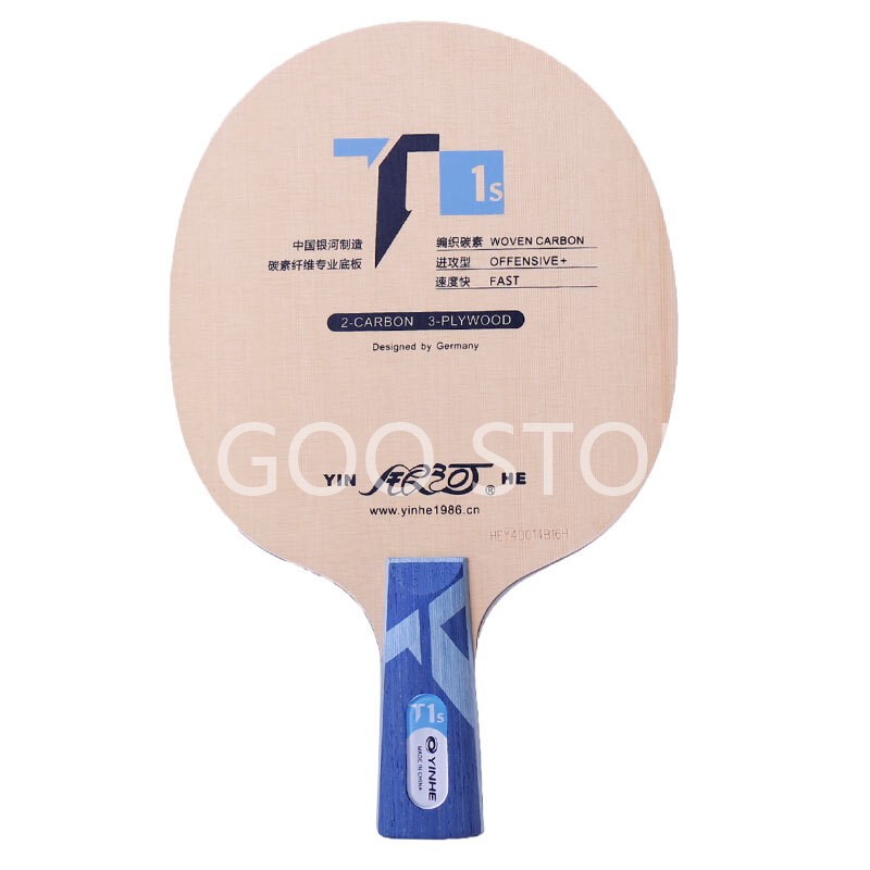 YINHE T-1S / T1S Pisau Tenis M - Stiga Carbon Blade ulasan dan harga