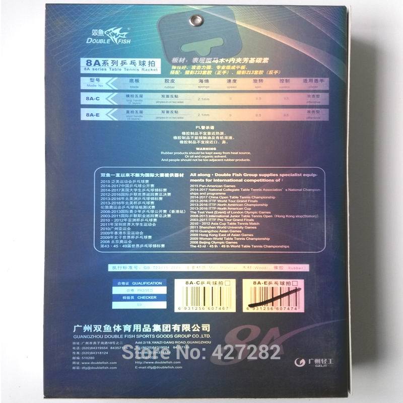 Raket Tenis Meja Double Fish O - Stiga Carbon Blade ulasan dan harga