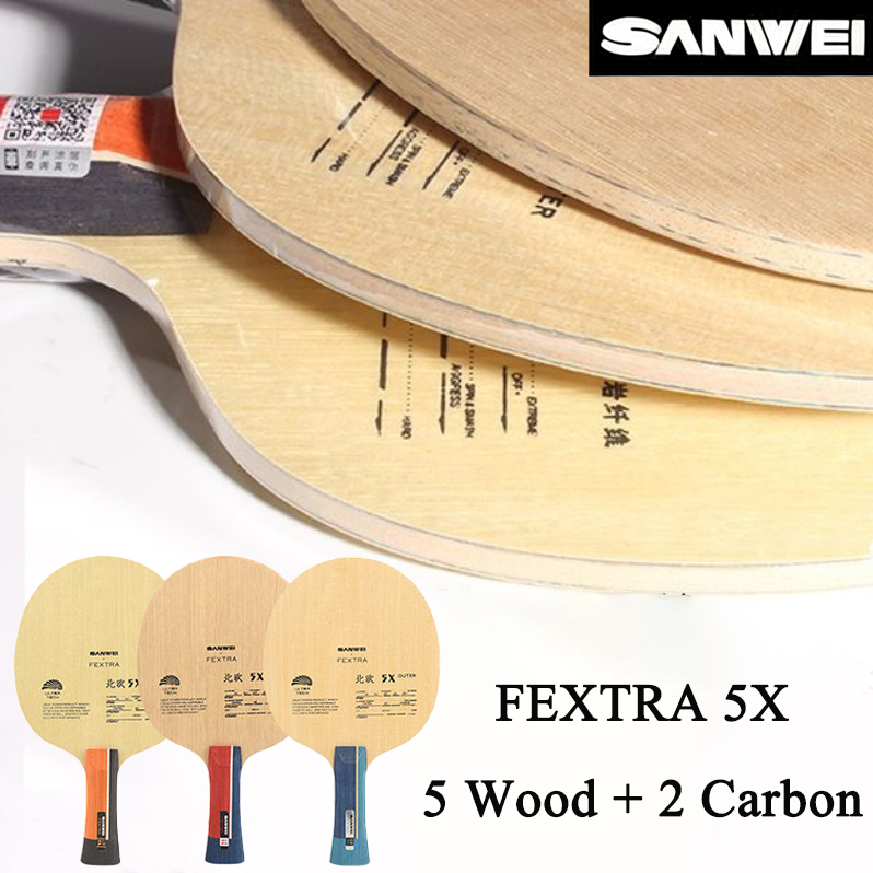 SANWEI FEXTRA 5X Blade Tenis M - Stiga Carbon Blade ulasan dan harga