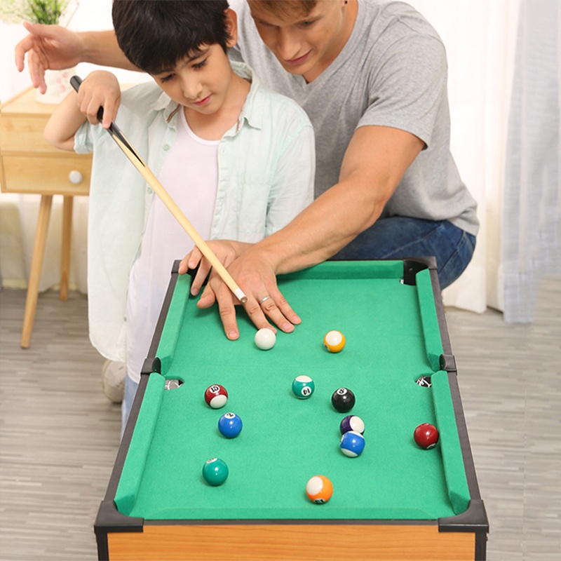 Meja Permainan Mini 4 in 1, Bi - Table Tennis Games ulasan dan harga