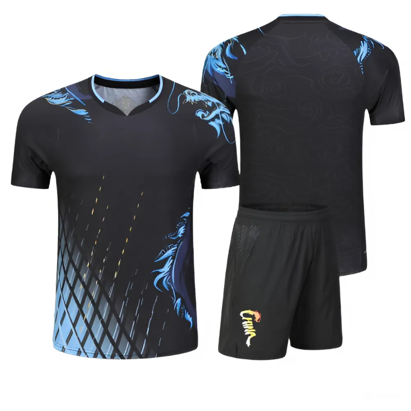 Kaus Badminton Pria Wanita, ba - Table Tennis Uniform ulasan dan harga