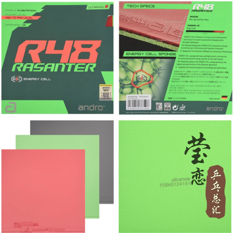 Andro Rasanter R45 47 50 C45 4 - Table Tennis Games ulasan dan harga