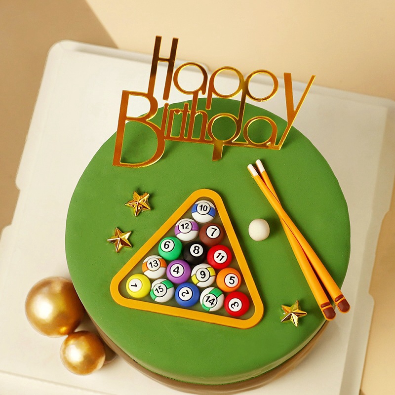 Dekorasi Kue Bola Biliar Kue P - Table Tennis Games ulasan dan harga