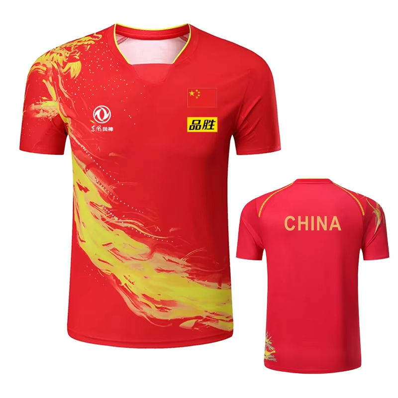 Kaus motif Tenis Meja Naga Tio - Table Tennis Uniform ulasan dan harga