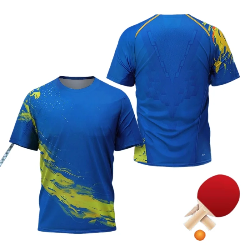 Kaus Grafis Tenis Meja CHINA D - Table Tennis Uniform ulasan dan harga