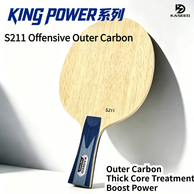 KASEED S211 King Power 7-Ply O - Stiga Carbon Blade ulasan dan harga