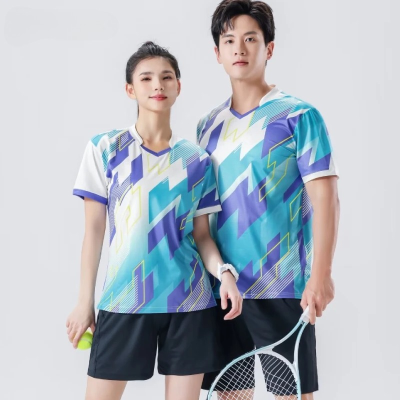 Kaos Pria Baru Kaos Wanita Cep - Table Tennis Uniform ulasan dan harga